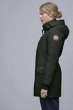 Chamarras Canada Goose Mujer Outlet - Trillium Abrigos Verdes Oscuro GK8362017